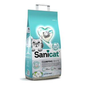 SANICAT CLUMPING WHITE ACTIVE 10 L