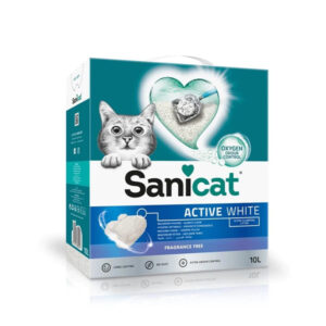 SANICAT ACTIVE WHITE UNSCENTED 10 L