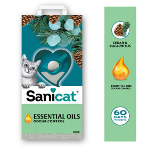 Sanicat Ultra Clumping Oils Cedar & Eucalyptus 10 L