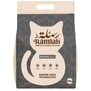 Ramlah Premium Clumping Unscented Cat Litter 10Kg