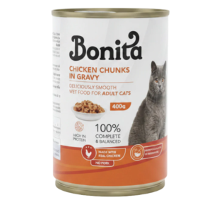 Bonita 400 gram Chicken chunks in gravy