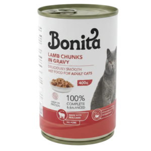 Bonita 400 gram Lamb chunks in gravy