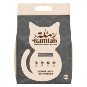 Ramlah Premium Clumping Unscented Cat Litter 5Kg